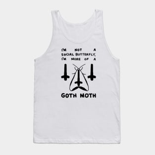 Goth Moth 2 Tank Top